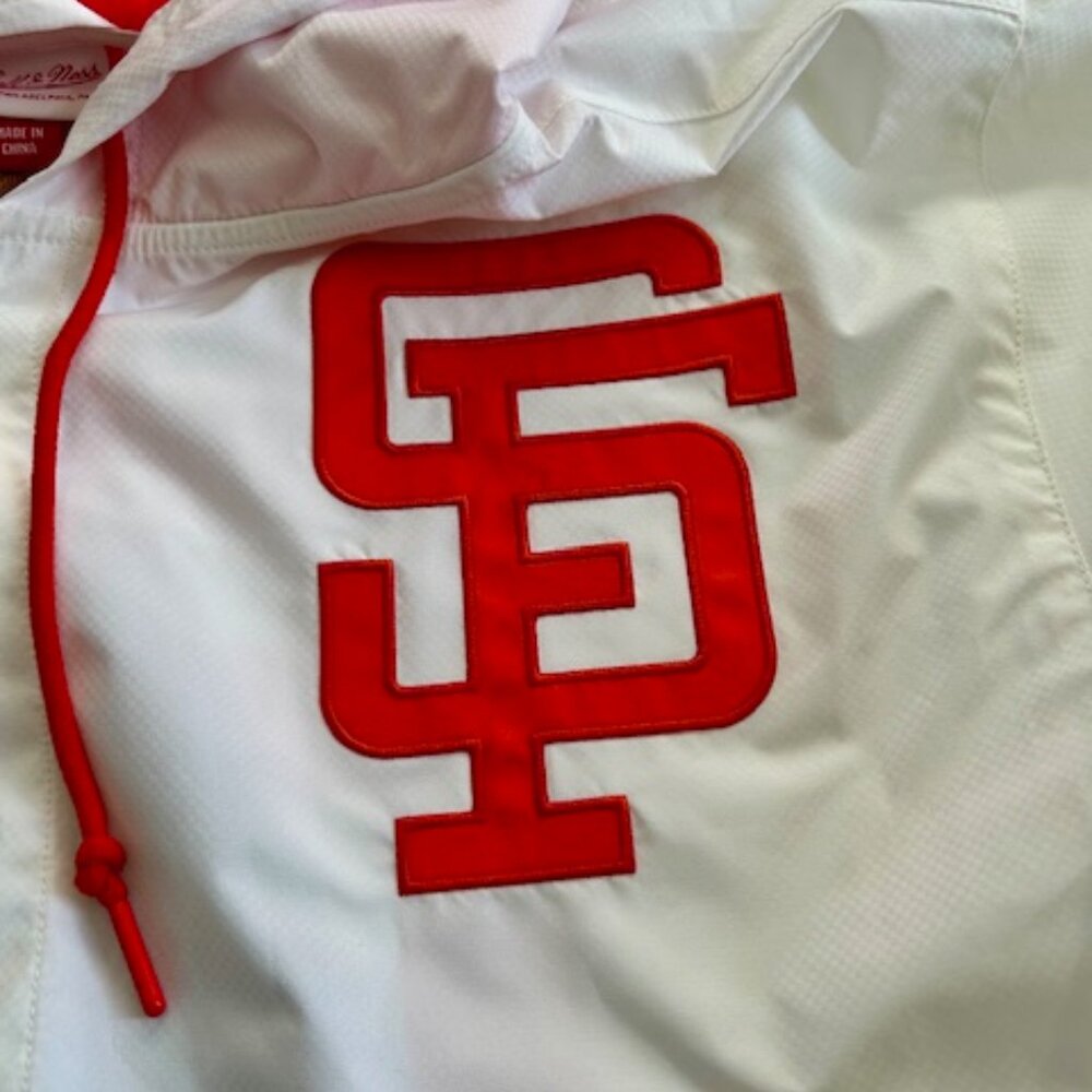 San Francisco Giants Coaches Jacket with Vintage Logo - Picture 5 of 7